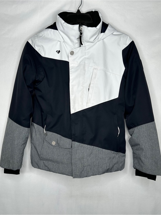 Obermeyer Other - Obermeyer Girls Taylor Colorblock Ski Jacket in Black, White & Gray Sz12 (girls)